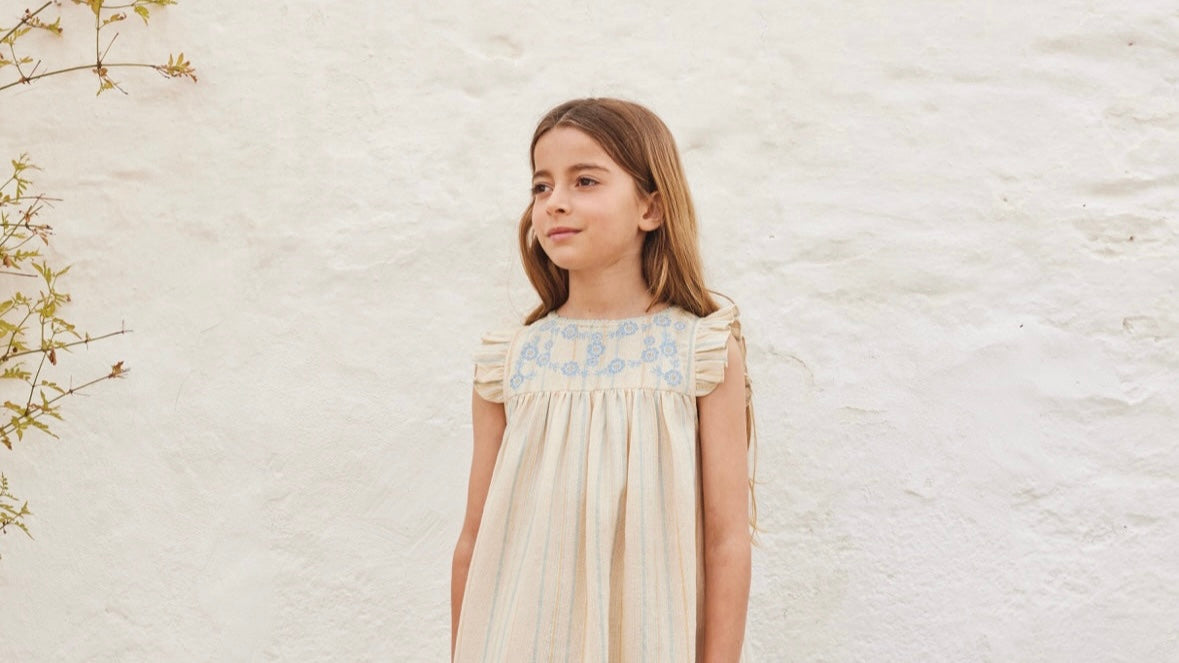 キッズ服(100cm~) bebe organic 2025ss ワンピース