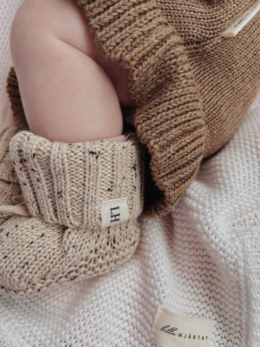 Booties - Sand Speckle