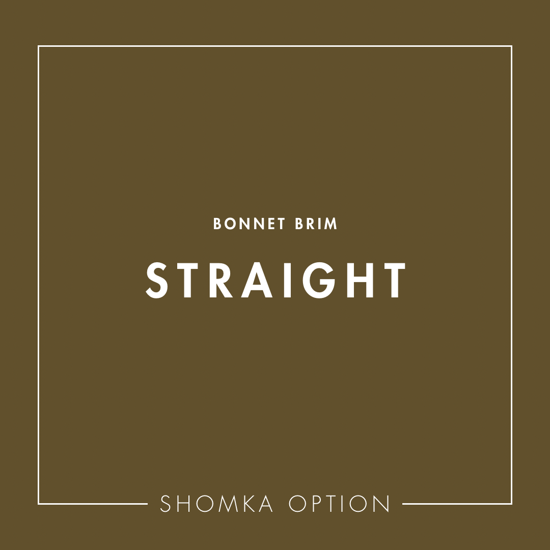 【SHÓMKA】option / brim (linen)