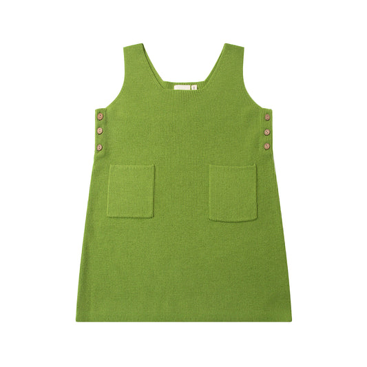POCKET DRESS - GREEN