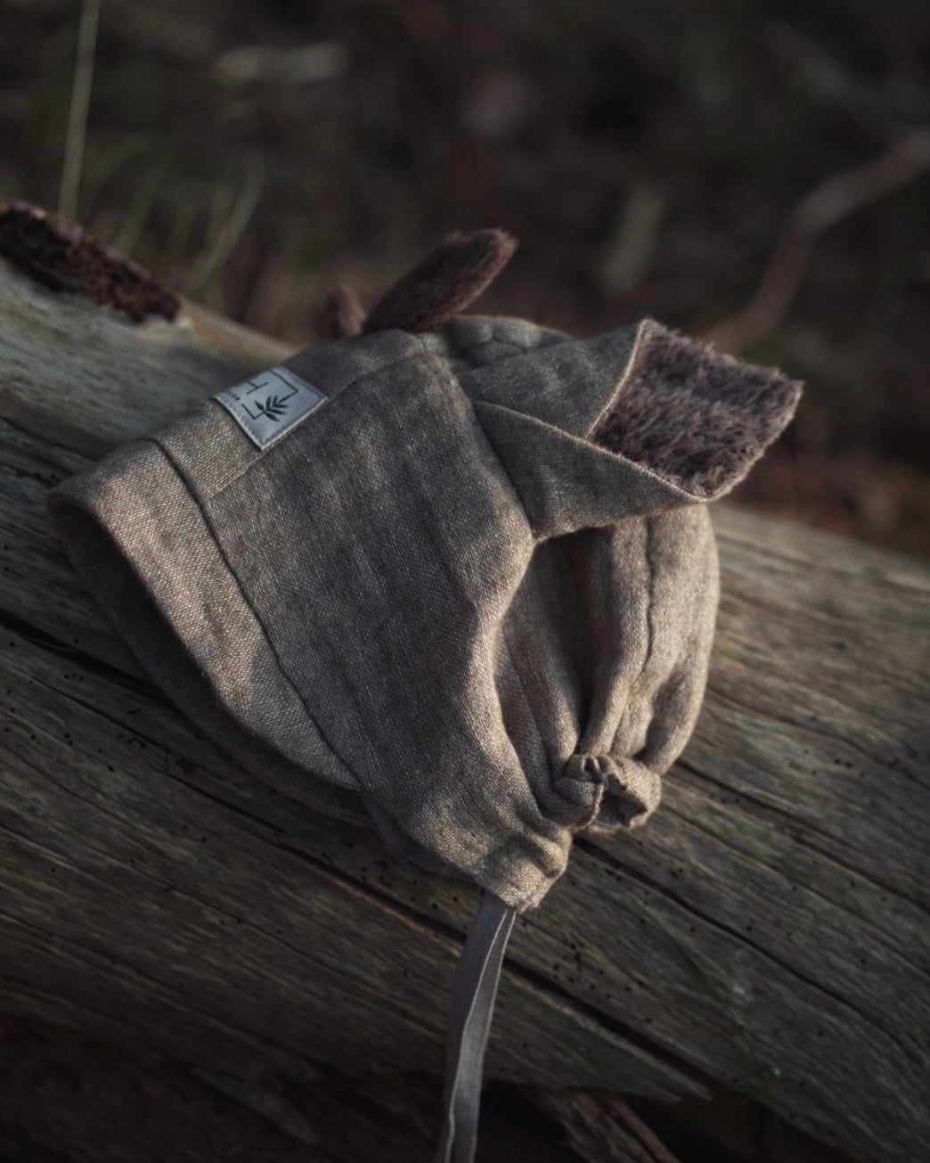 WOOL DEER BRIM BONNET - TUNDRA (ALPACA EAR)