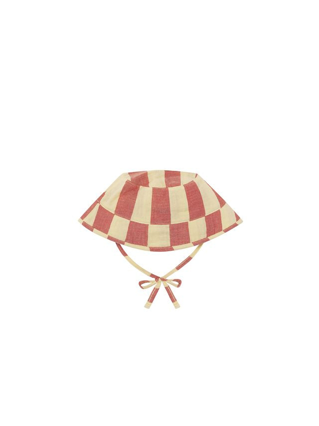 Tomato Stripes Bucket Sun Hat [organic zoo] (26SS) – anoko
