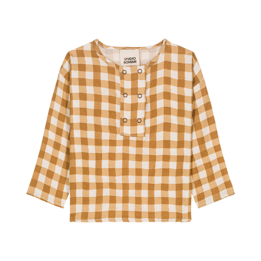 KURTA ROMEO - CARAMEL VICHY