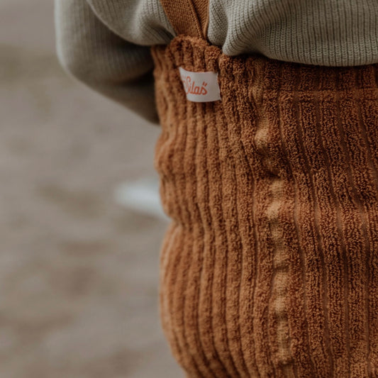 Granny Teddy Warmy Footless Collection - Amber