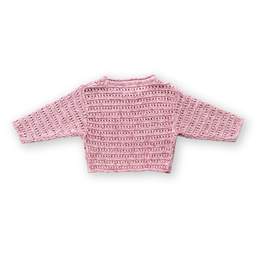 Summer Open-Knit Pull Over - Blossom