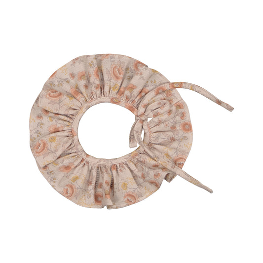 Removable collar flower print