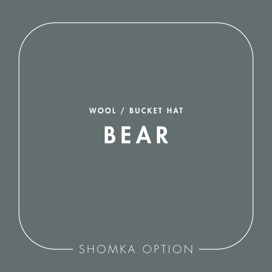 【SHÓMKA】option / type (wool bucket hat)