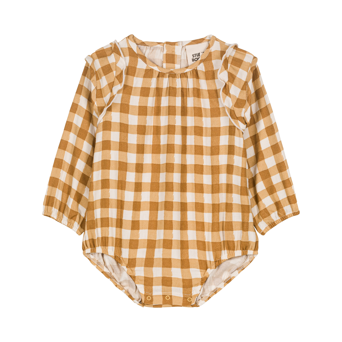 ROMPER ESMEE - CARAMEL VICHY