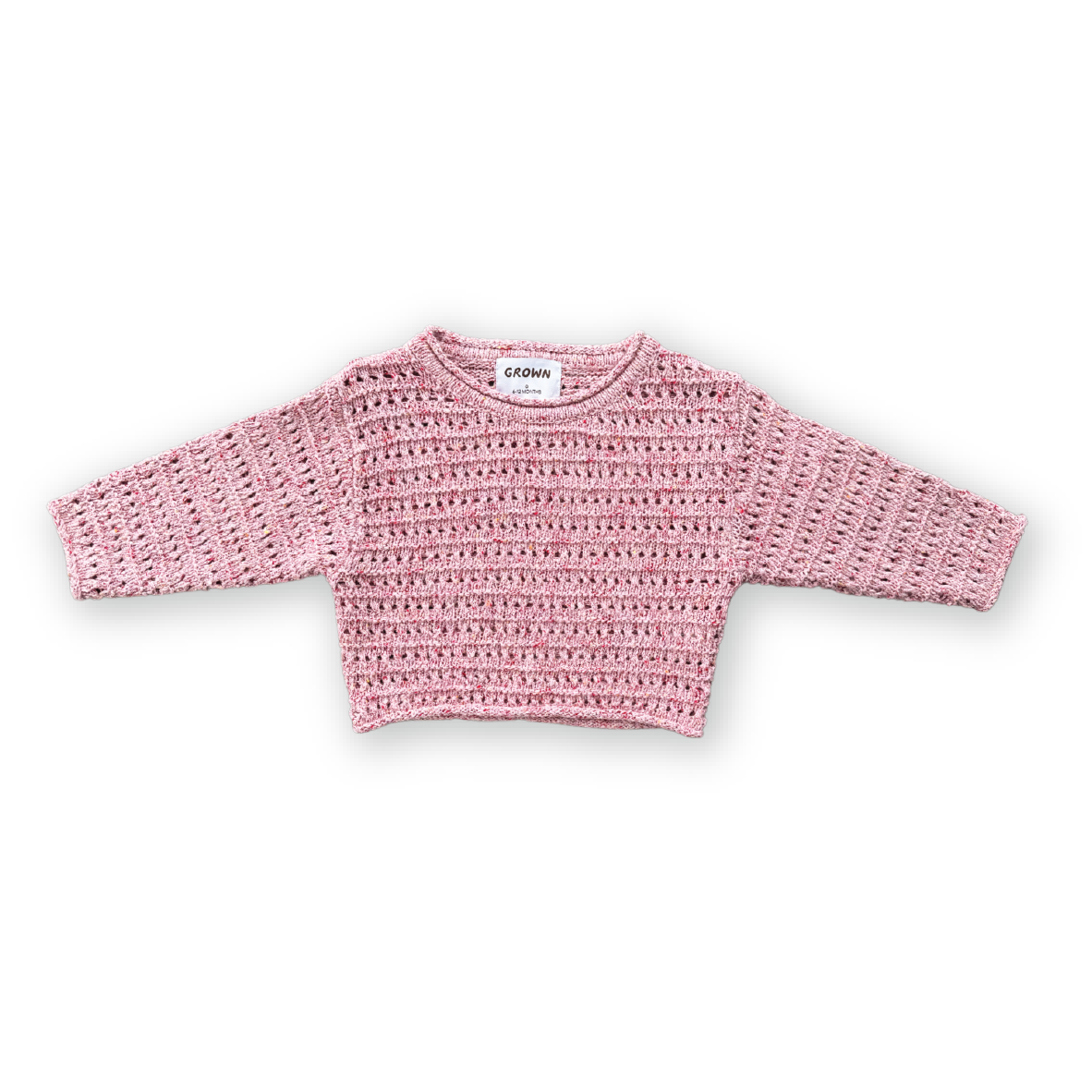 Summer Open-Knit Pull Over - Blossom