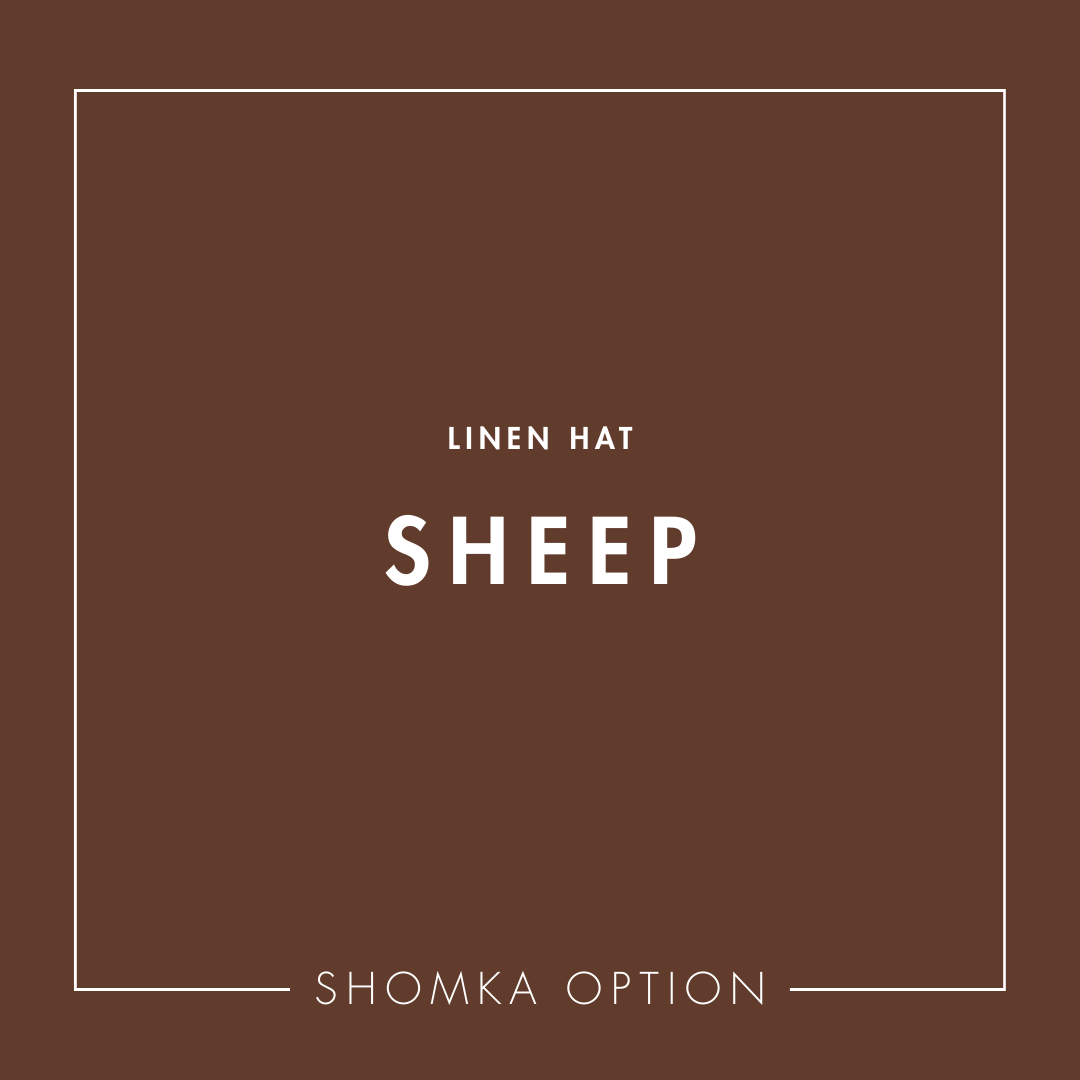 【SHÓMKA】option / type (linen hat)