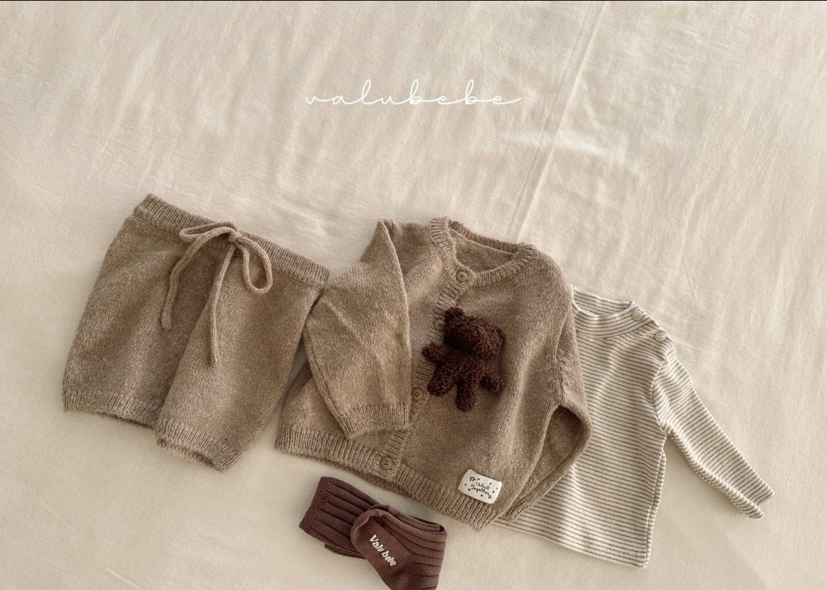 half neck stripe tee