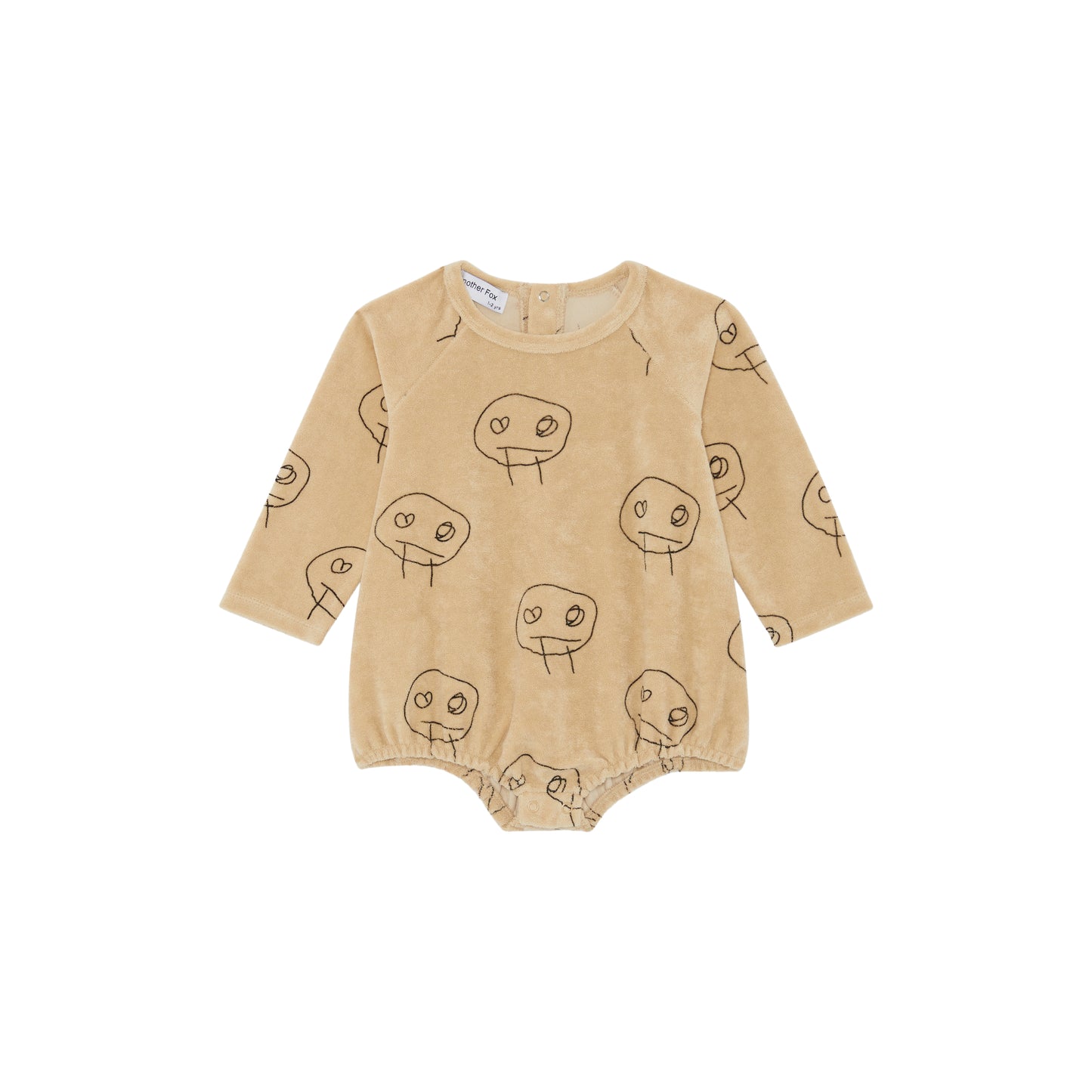 FREDS FACE TERRY TOWEL BODYSUIT
