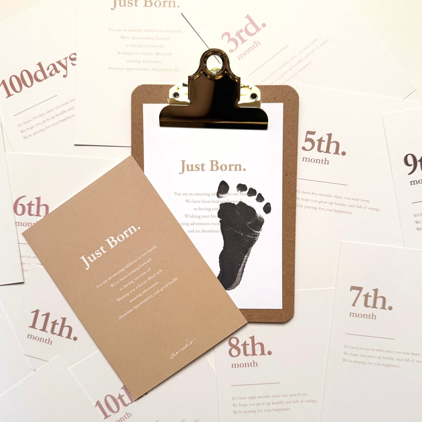 monthly card