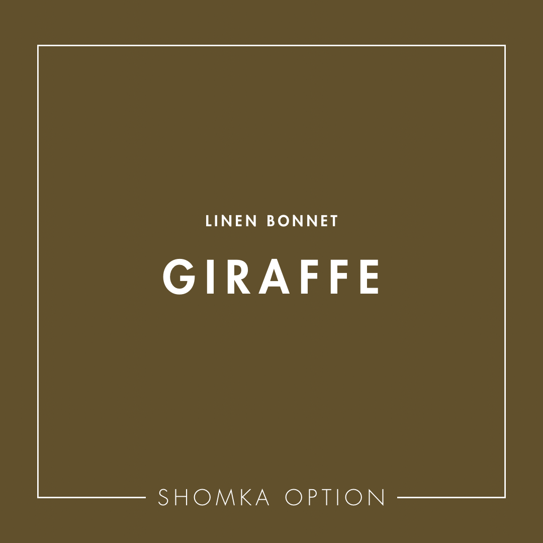 【SHÓMKA】option / type (linen bonnet)