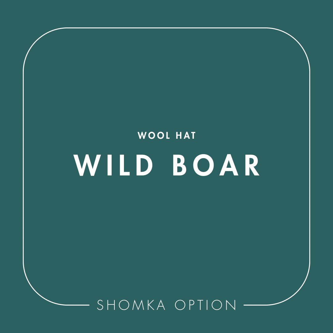 【SHÓMKA】option / type (wool hat)