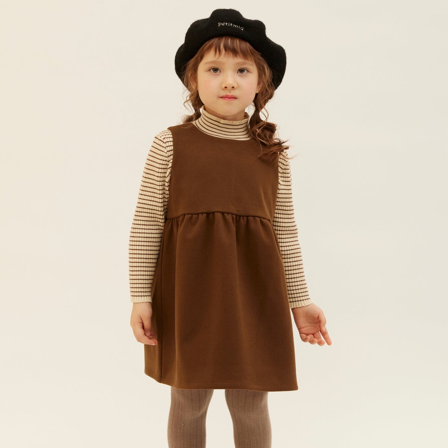 Knit T10 High Neck - Brown