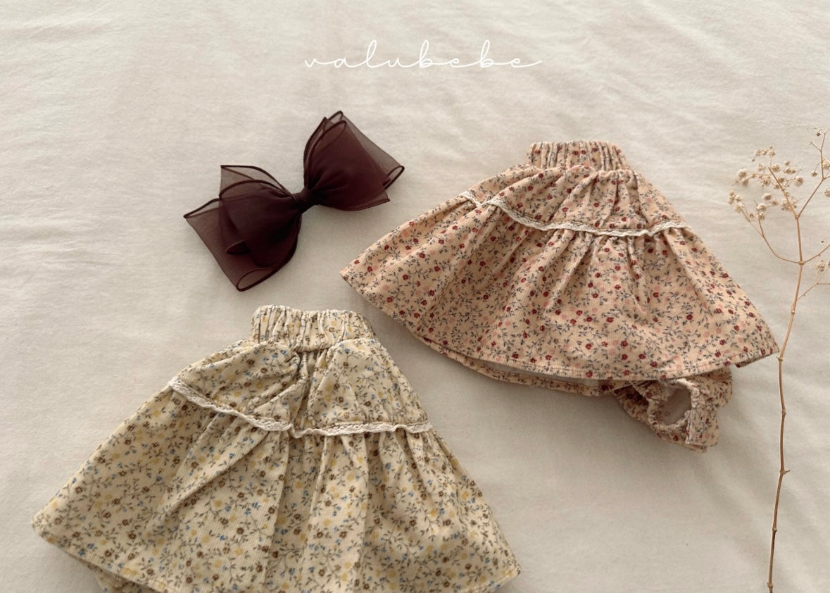 flower skirt bloomer
