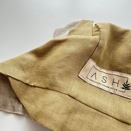 RED-PANDA STRAIGHT BONNET - PISTACHIO (NEUTRAL EAR)