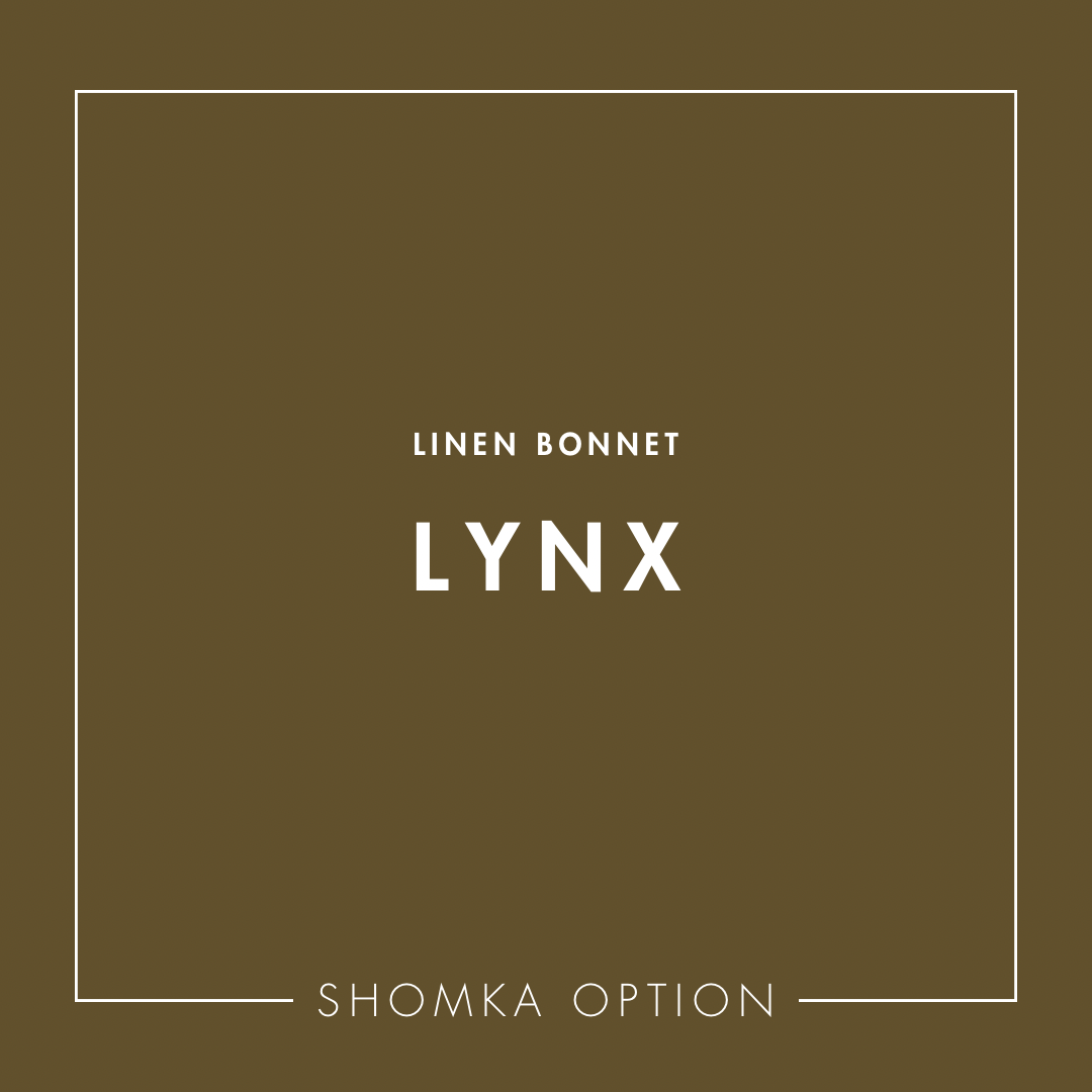 【SHÓMKA】option / type (linen bonnet)