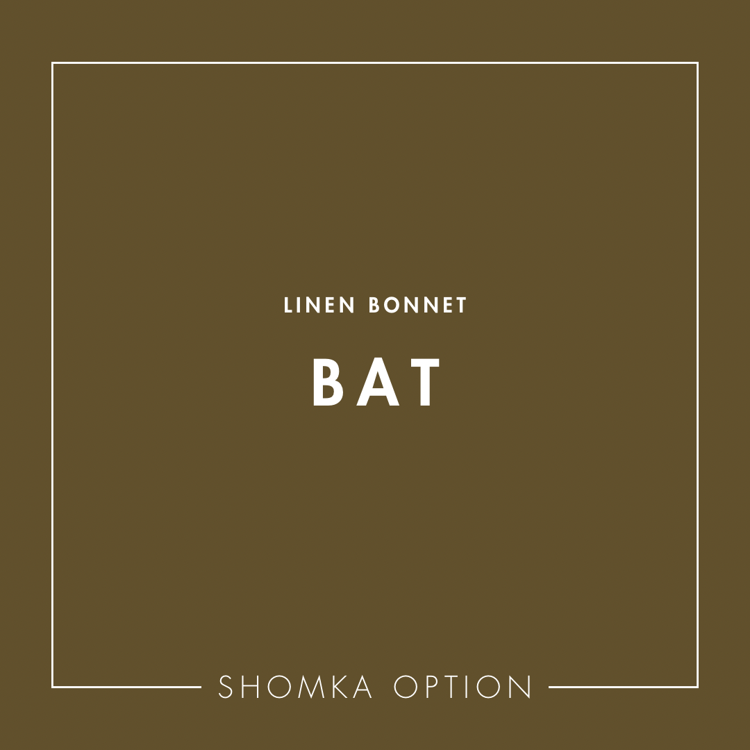 【SHÓMKA】option / type (linen bonnet)