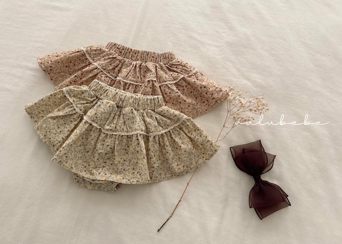 flower skirt bloomer