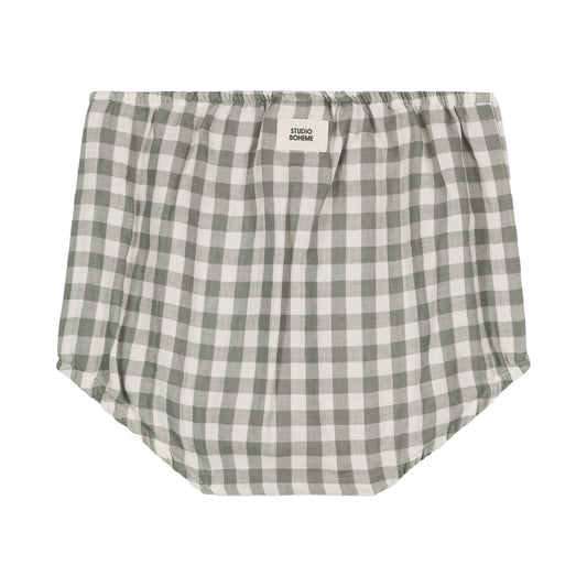BROOMER AMI - BLUE GREEN / GINGHAM