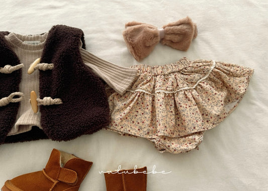 flower skirt bloomer