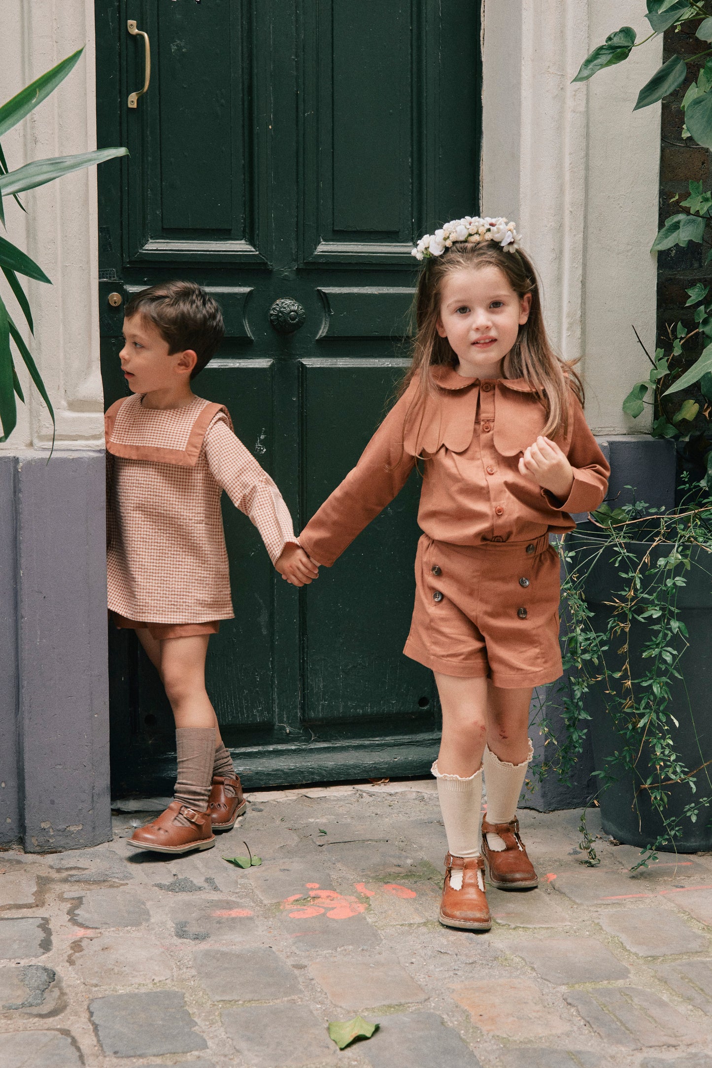 Blouse GRENELLE terracota