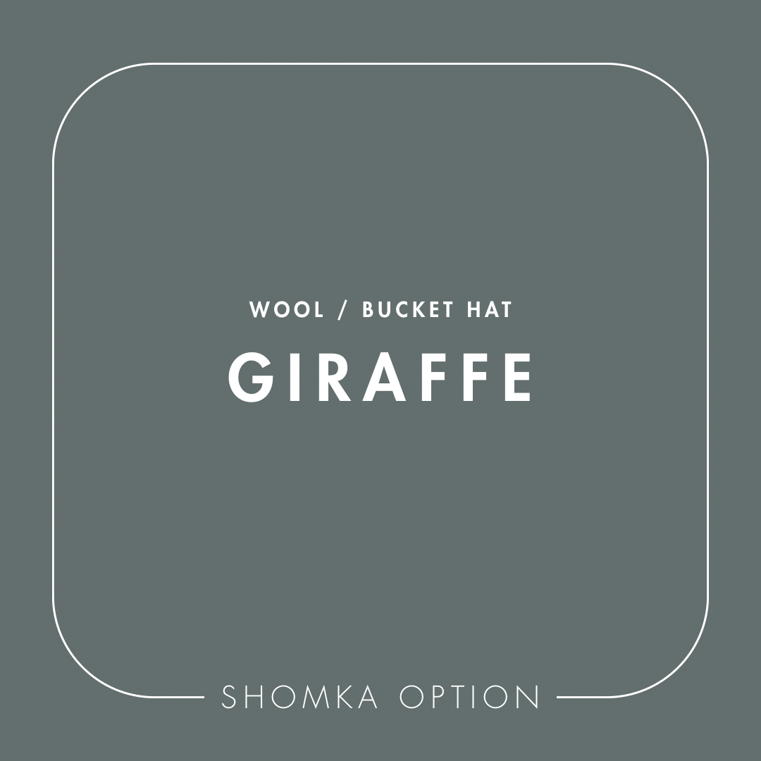 【SHÓMKA】option / type (wool bucket hat)