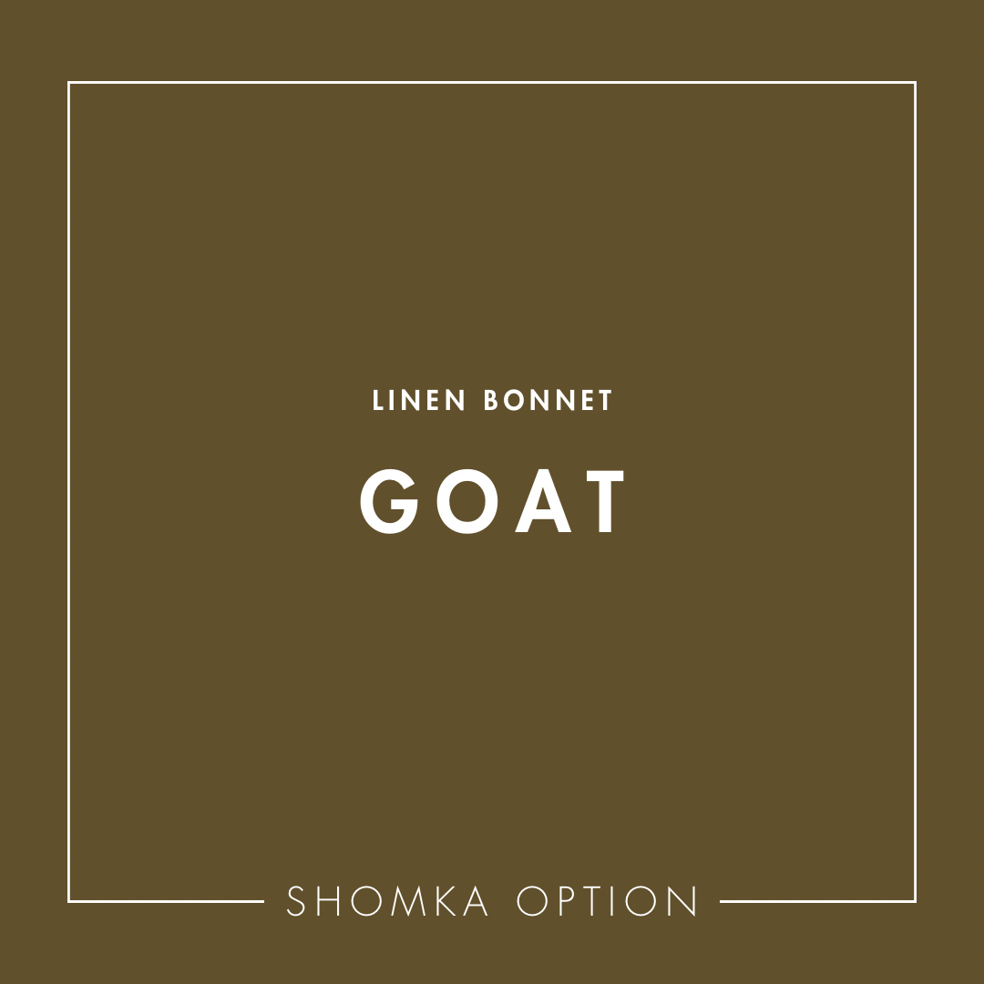 【SHÓMKA】option / type (linen bonnet)