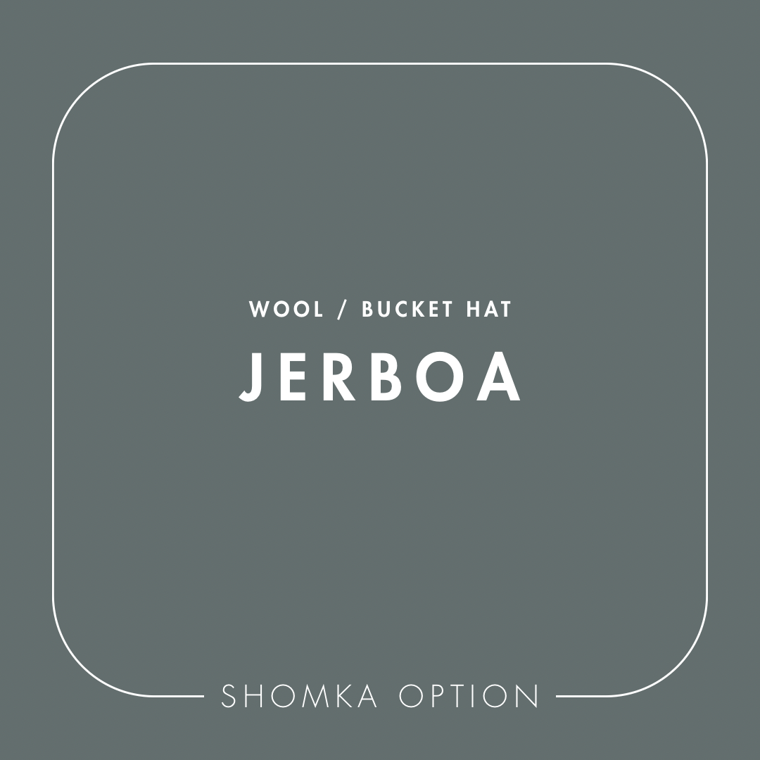 【SHÓMKA】option / type (wool bucket hat)