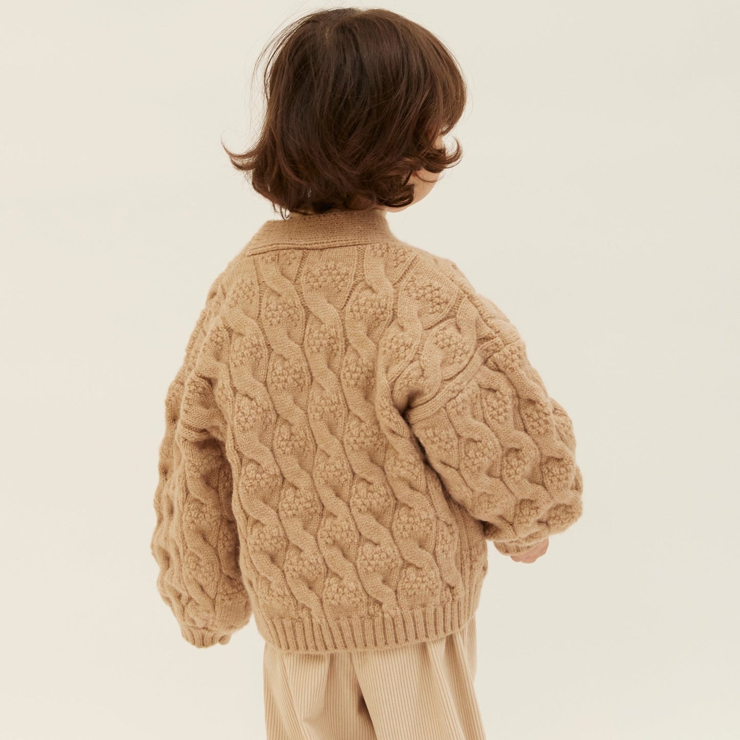 Knit T11 Cardigan - Brown