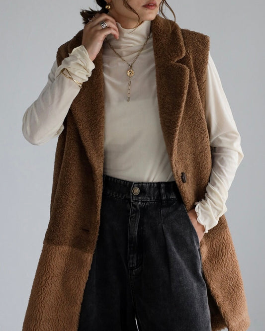 Velour Mellow Turtle Pullover - Ivory