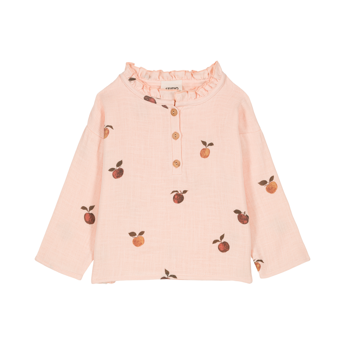 BLOUSE OLYMPE - LIGHT PINK / APPLES