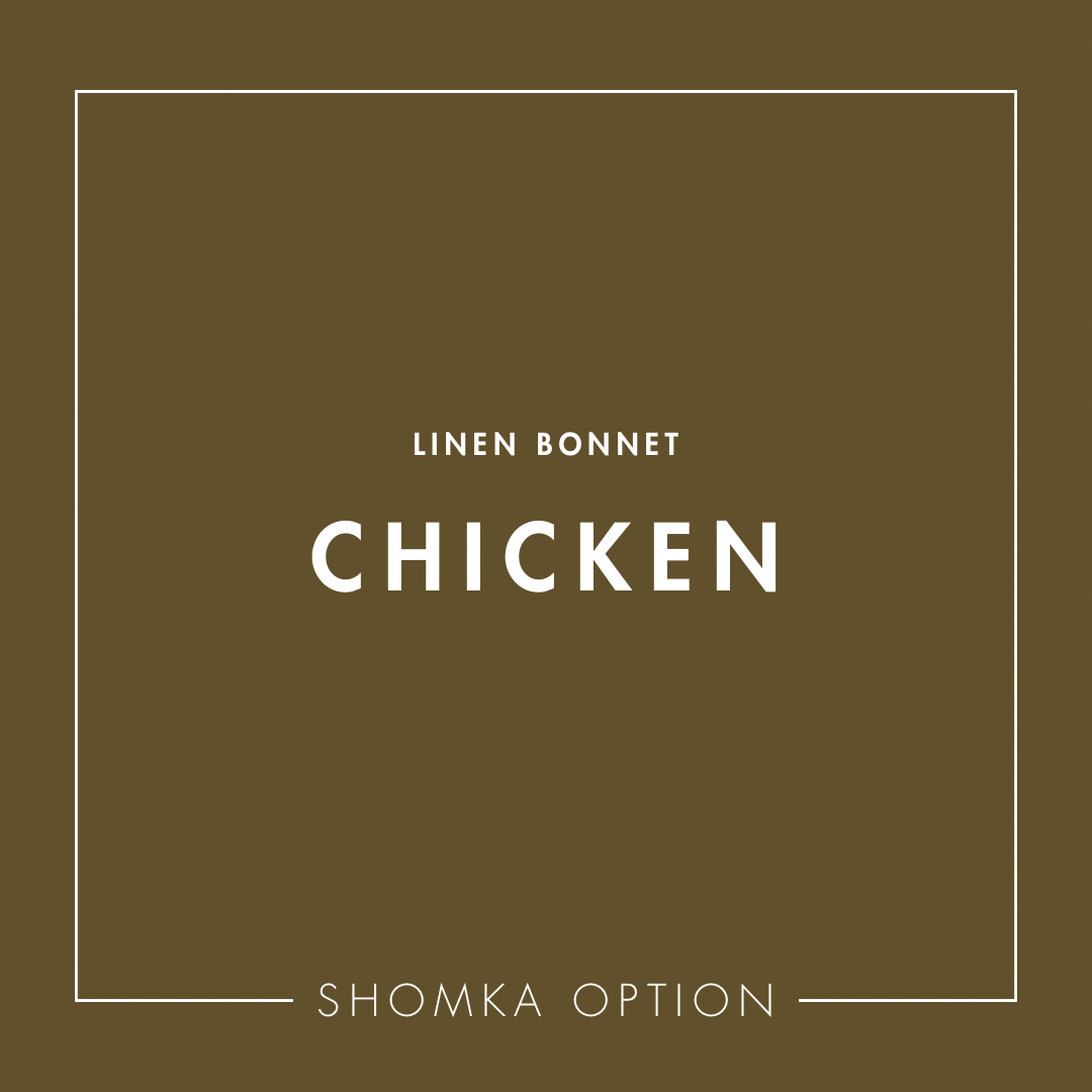 【SHÓMKA】option / type (linen bonnet)