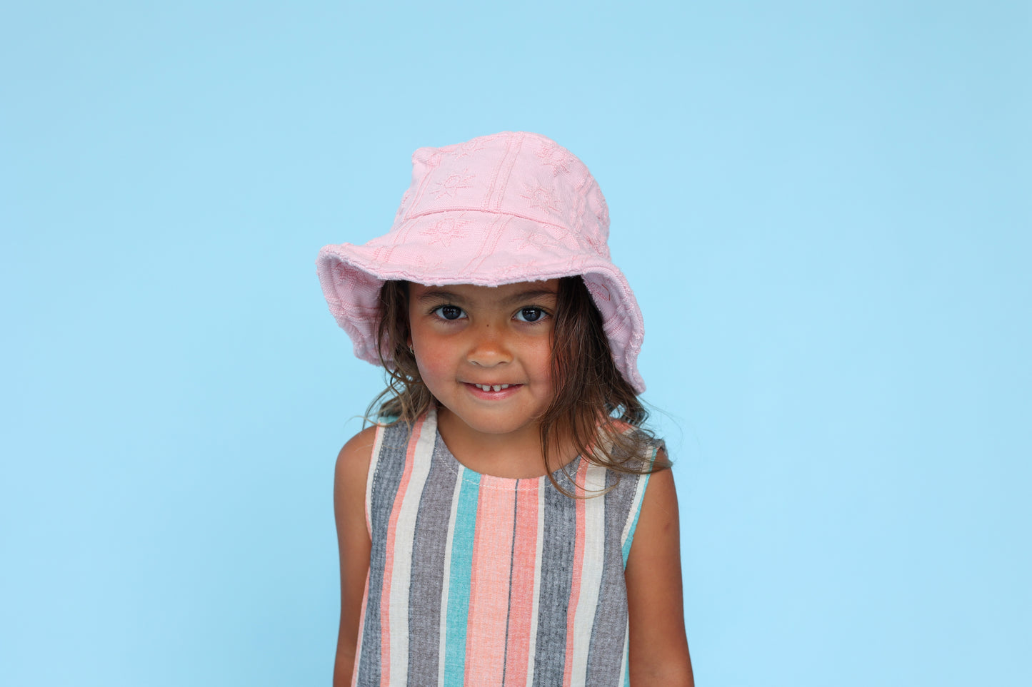 Summer Stripe Cotton Shift Dress - Summer Stripe