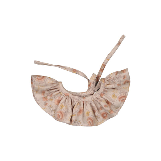 Removable collar flower print