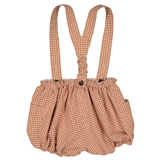 Bloomer straps TERNES - seersucker terracota