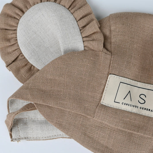 Koala Straight Bonnet- Cappuccino(neutral)