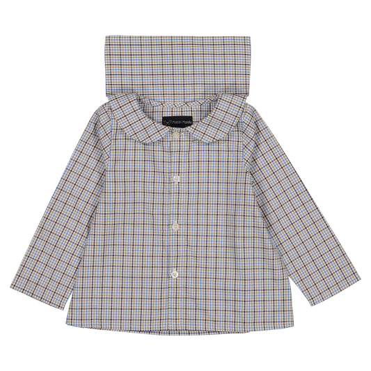 Shirt MONCEAU blue check