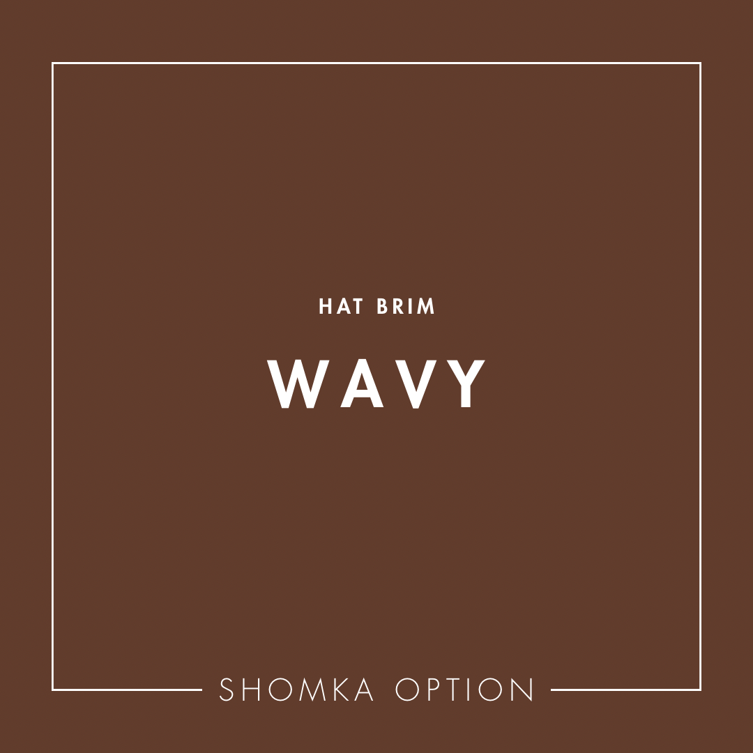 【SHÓMKA】option / brim (linen)