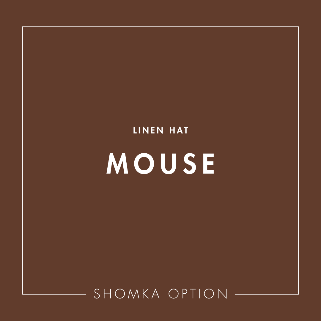 【SHÓMKA】option / type (linen hat)