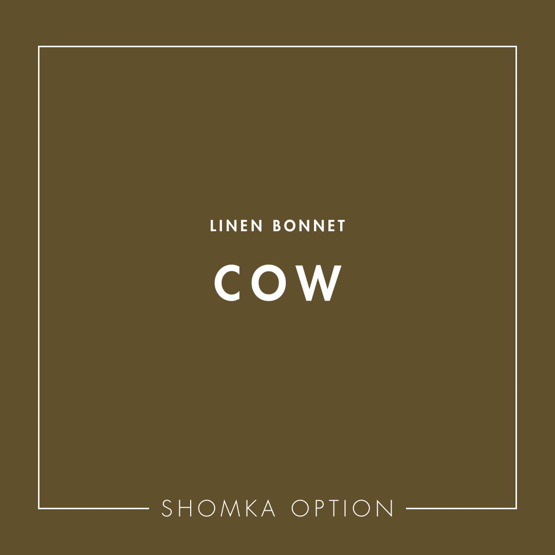 【SHÓMKA】option / type (linen bonnet)