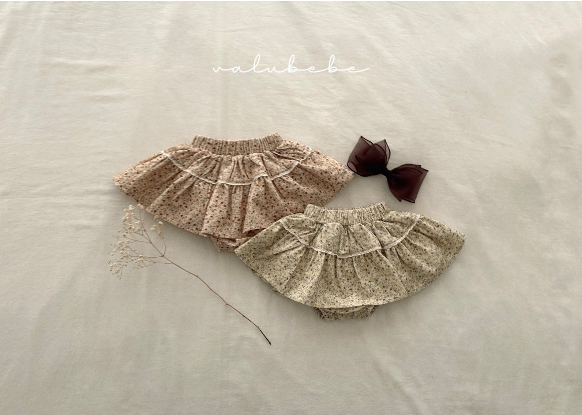 flower skirt bloomer