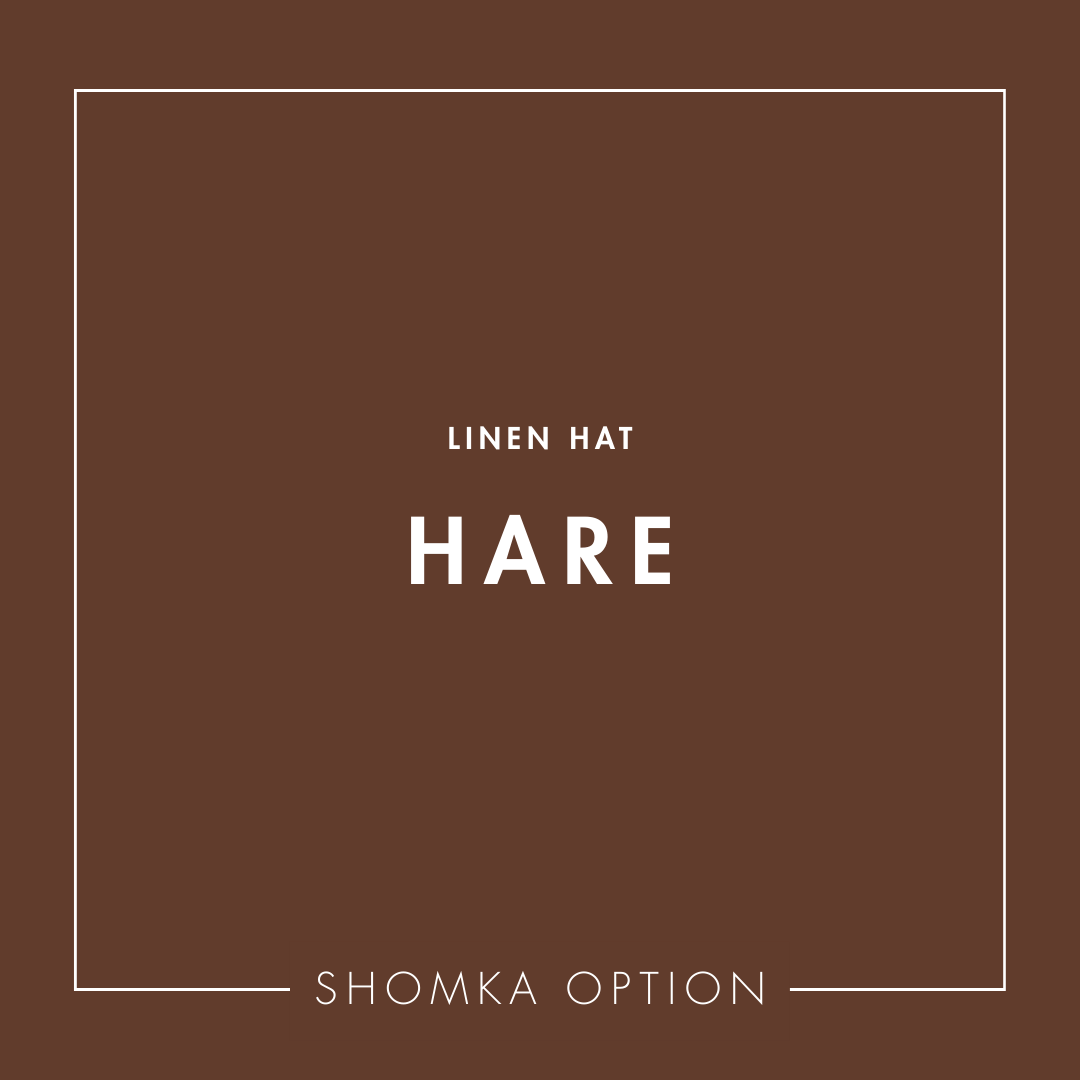 【SHÓMKA】option / type (linen hat)