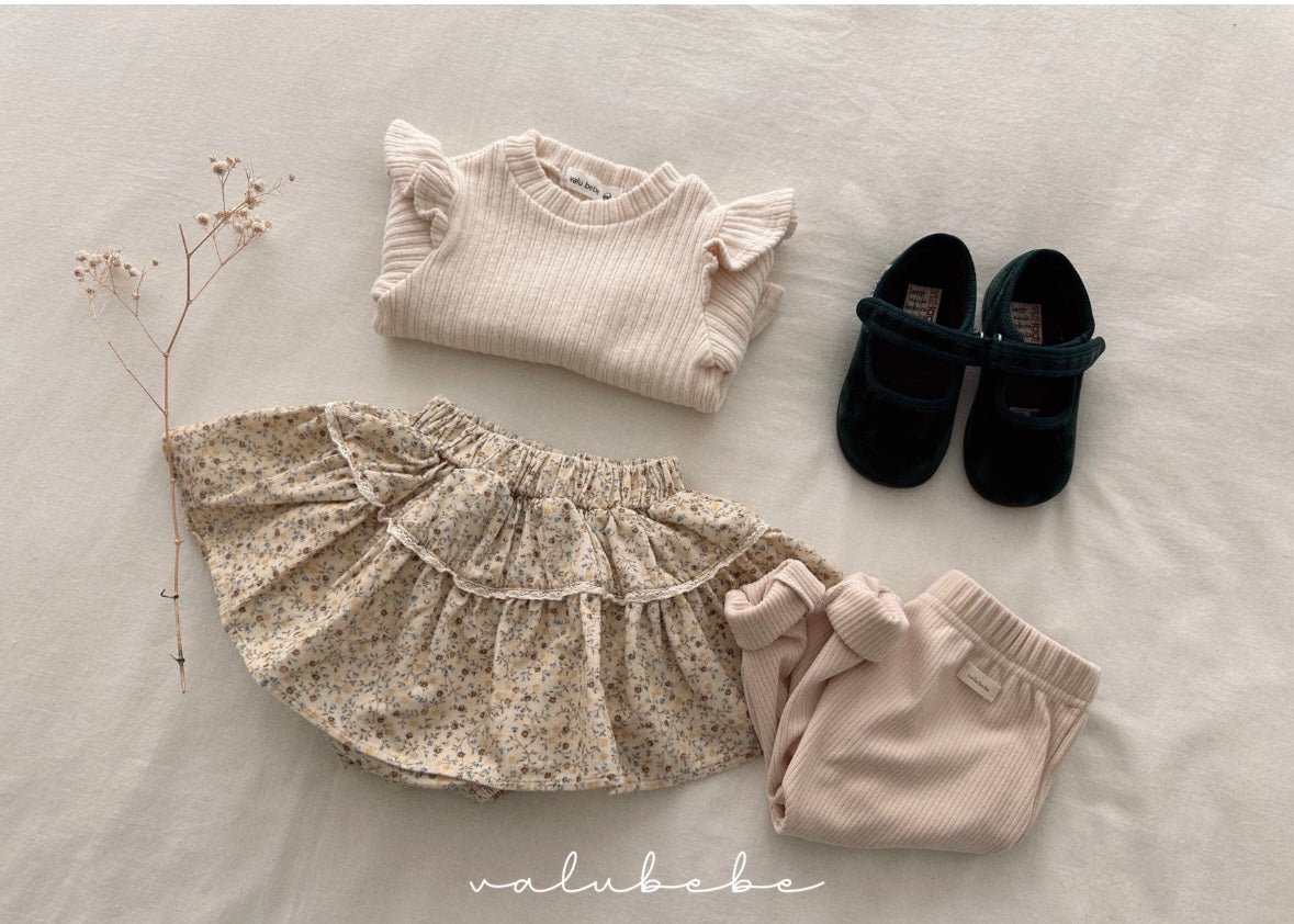 flower skirt bloomer