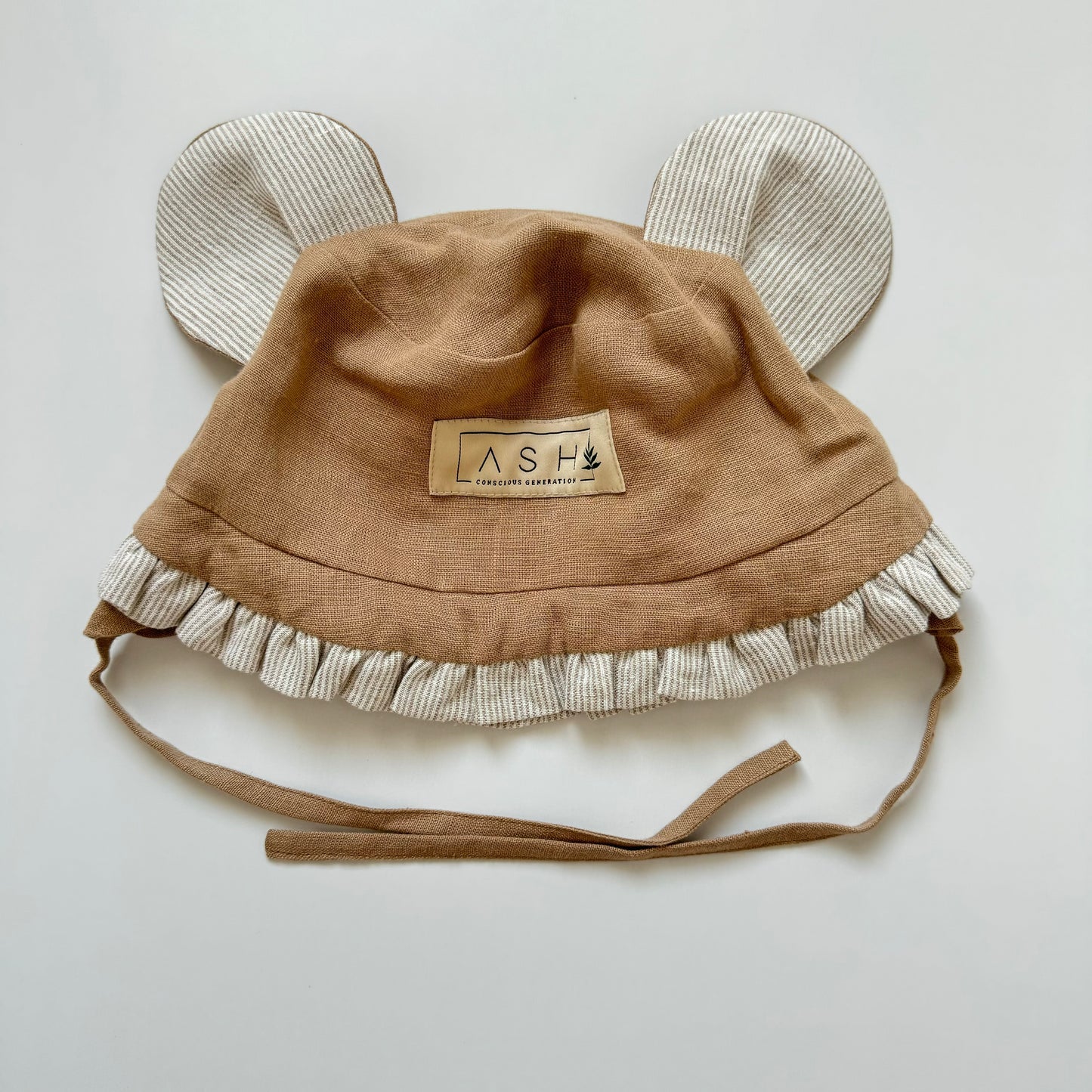 MOUSE MIXED HAT - CAPPUCCINO (APPLETREE EAR)