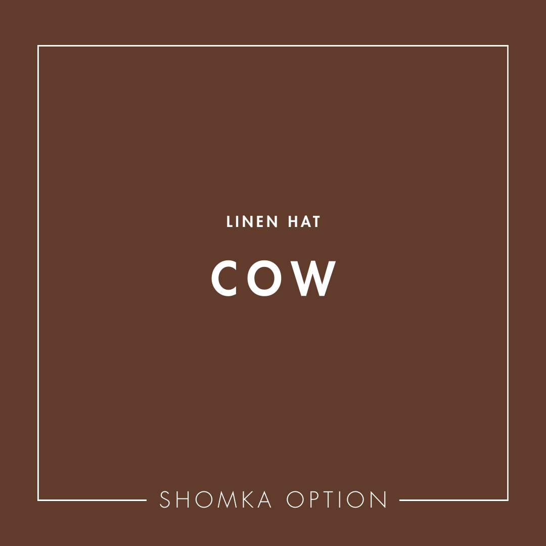 【SHÓMKA】option / type (linen hat)