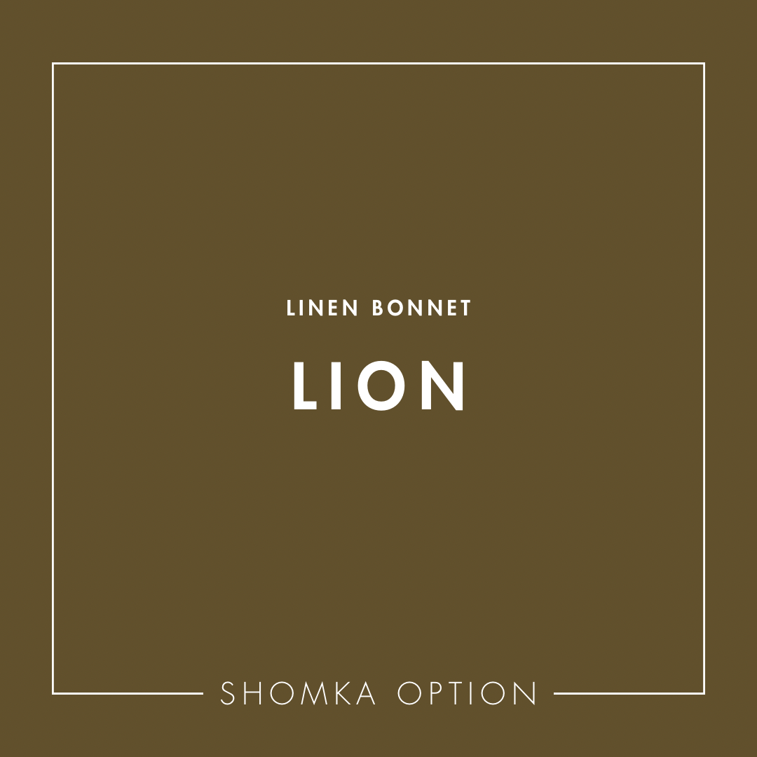 【SHÓMKA】option / type (linen bonnet)