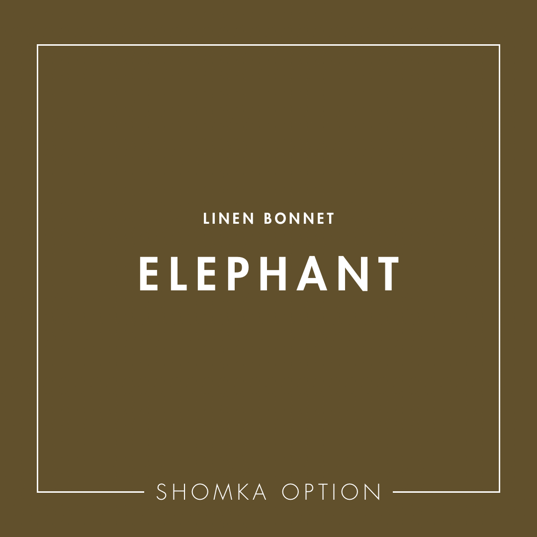 【SHÓMKA】option / type (linen bonnet)